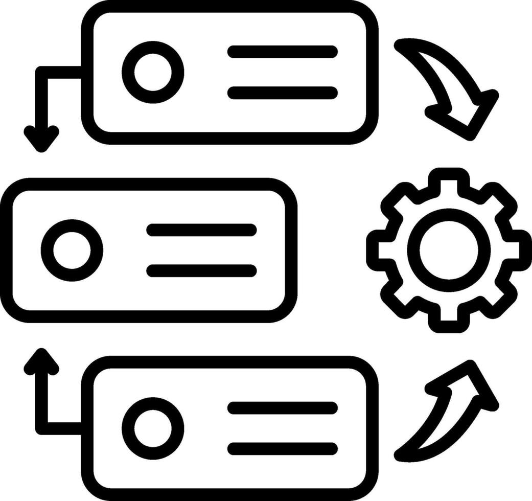 Priority Line Icon vector