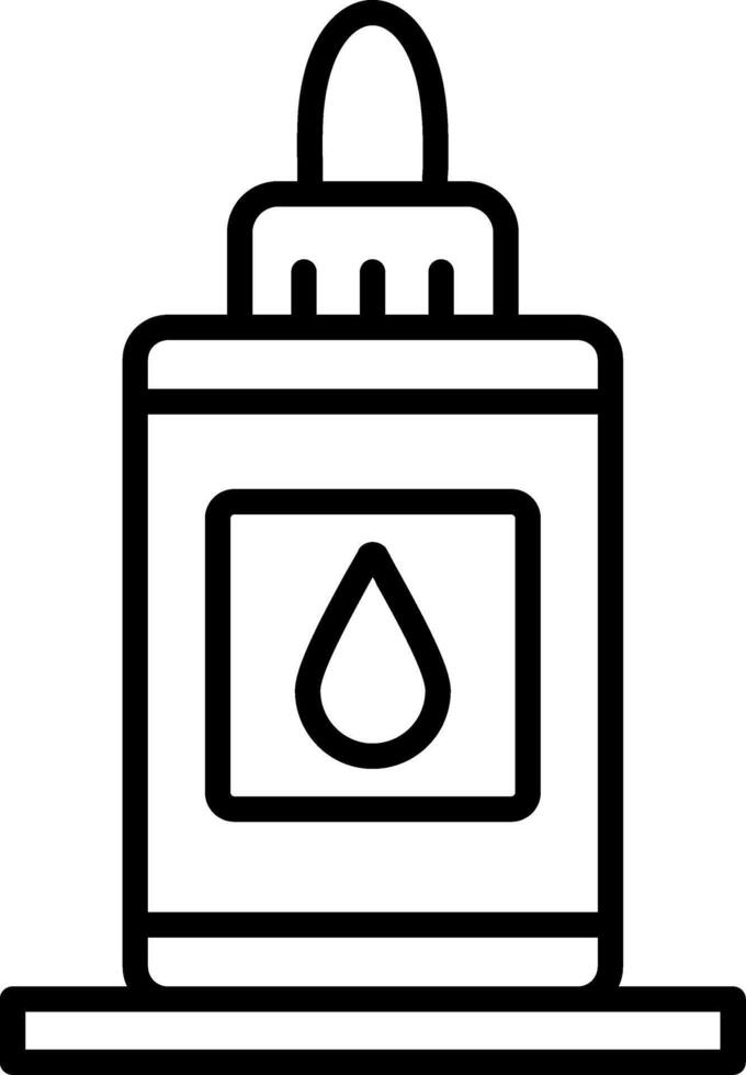 Glue Line Icon vector
