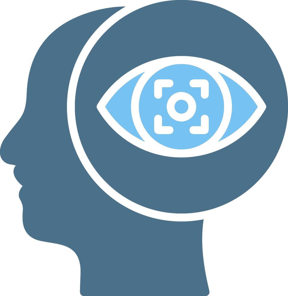 Visualization Glyph Two Color Icon Design vector