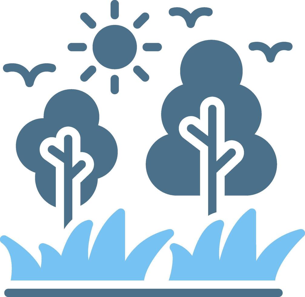 Environmentalsim Glyph Two Color Icon Design vector
