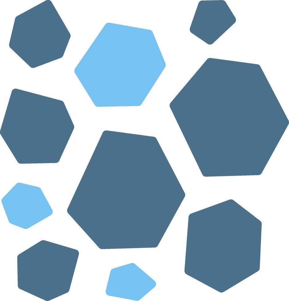 Rocks Glyph Two Color Icon Design vector