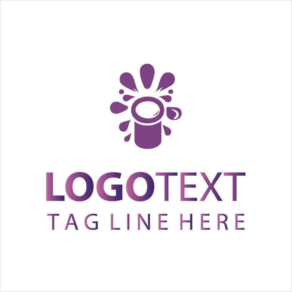 Touch Of Tone Paint Logo vector