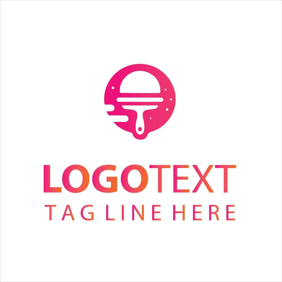 Luxe Layer Creations Paint Logo vector