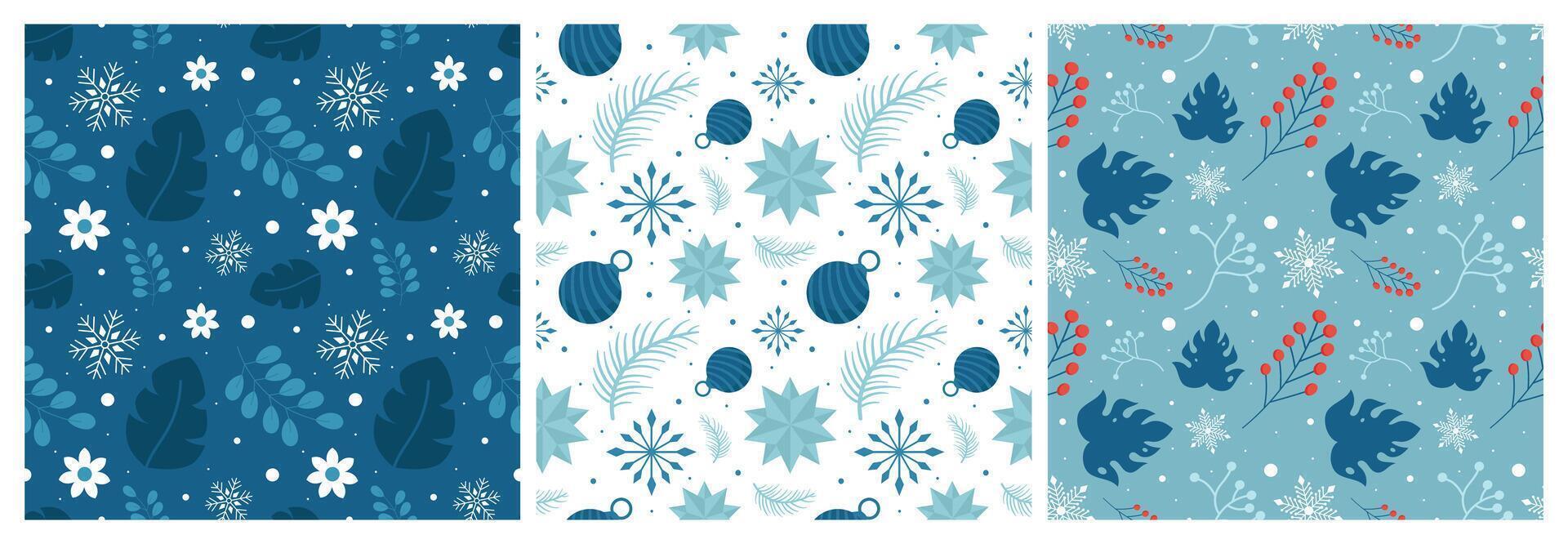 Playful Winter Seamless Pattern Design Featuring Hand-Drawn Decorative Icons vector