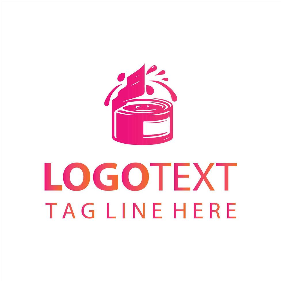 Fresh Coat Creations Paint Logo vector