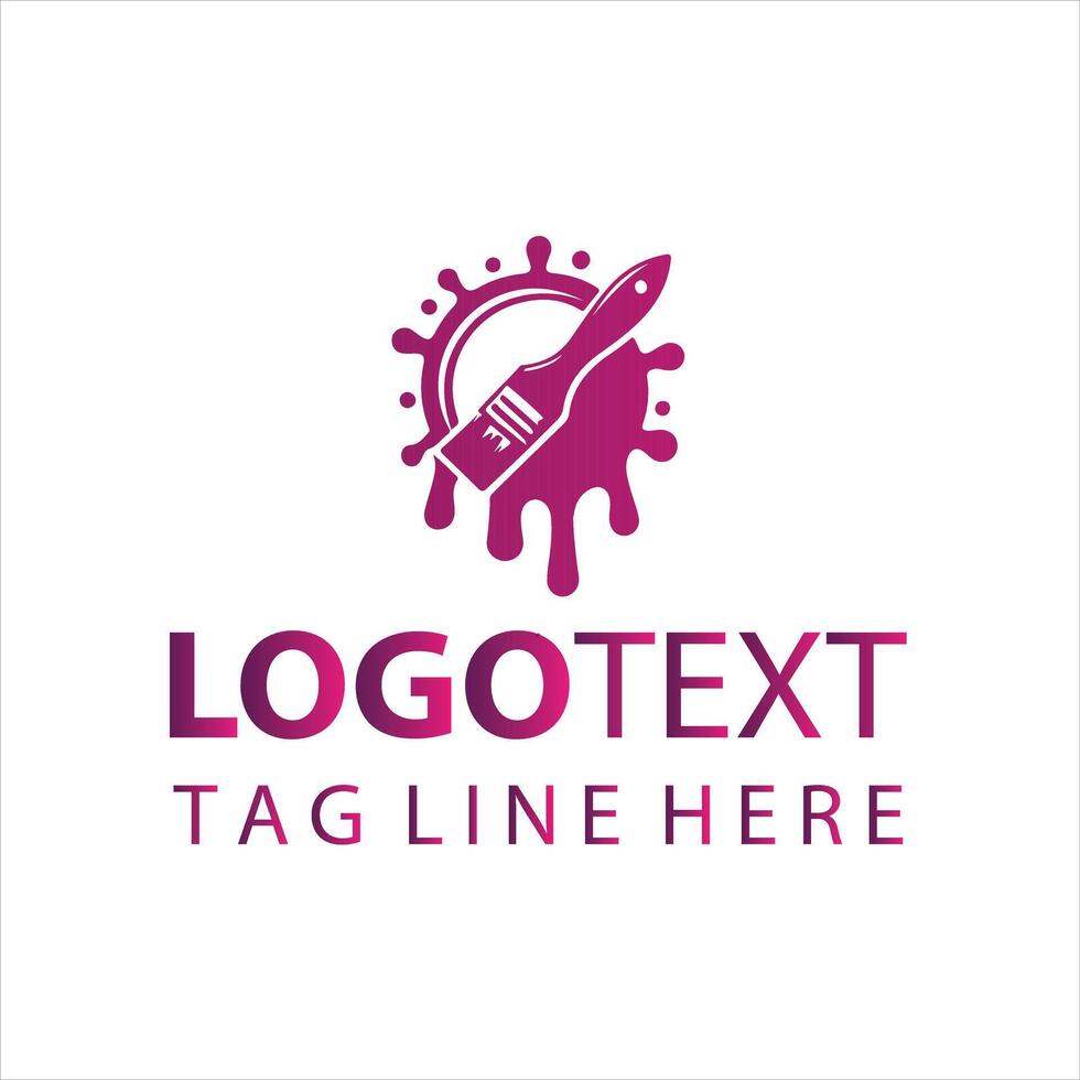 Radiant Coats Paint Logo vector