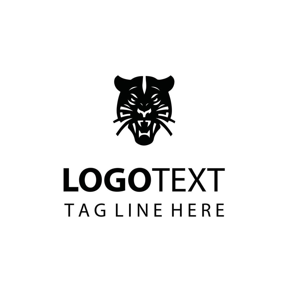 Panther Sleek Logo vector