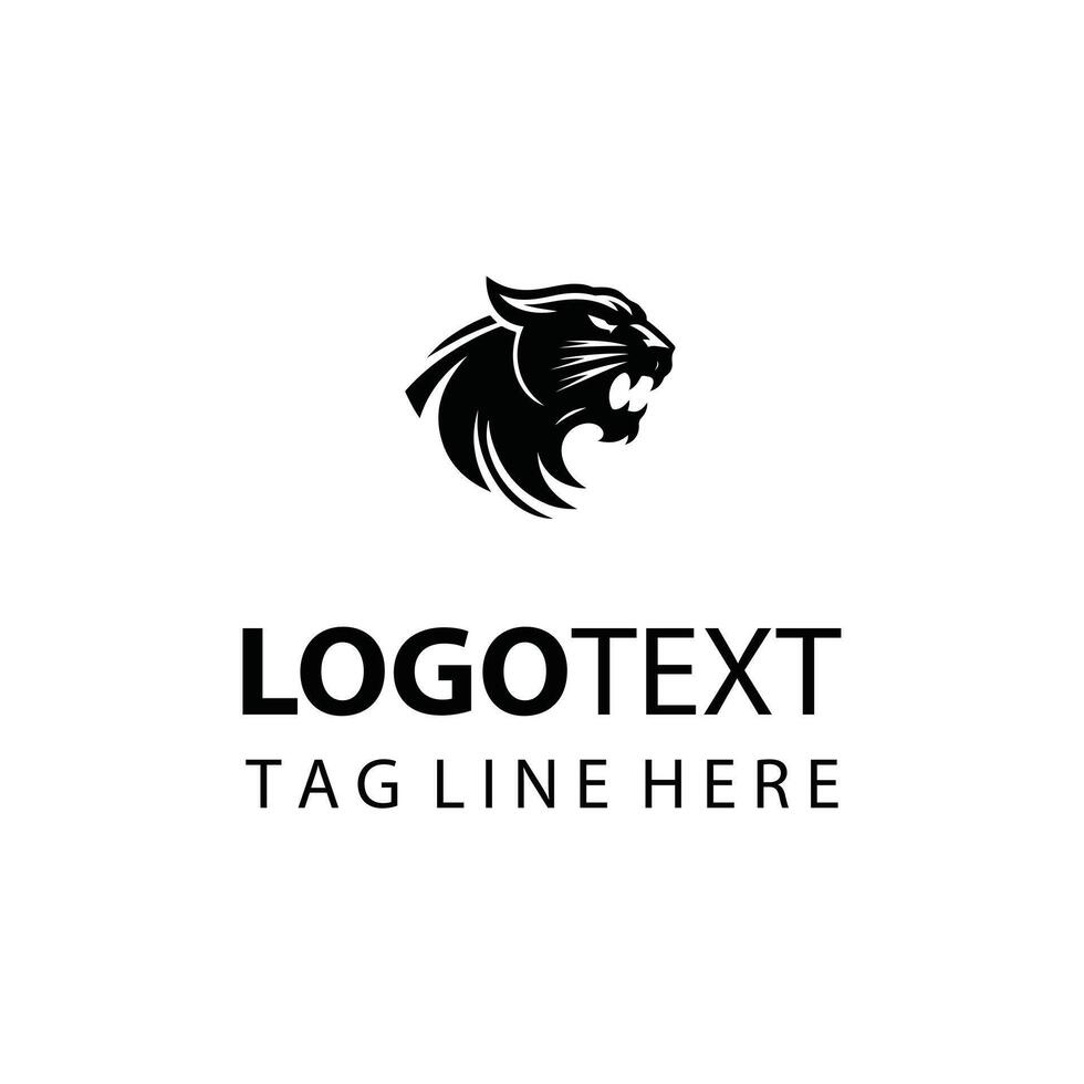 Black Shroud Panther Logo vector