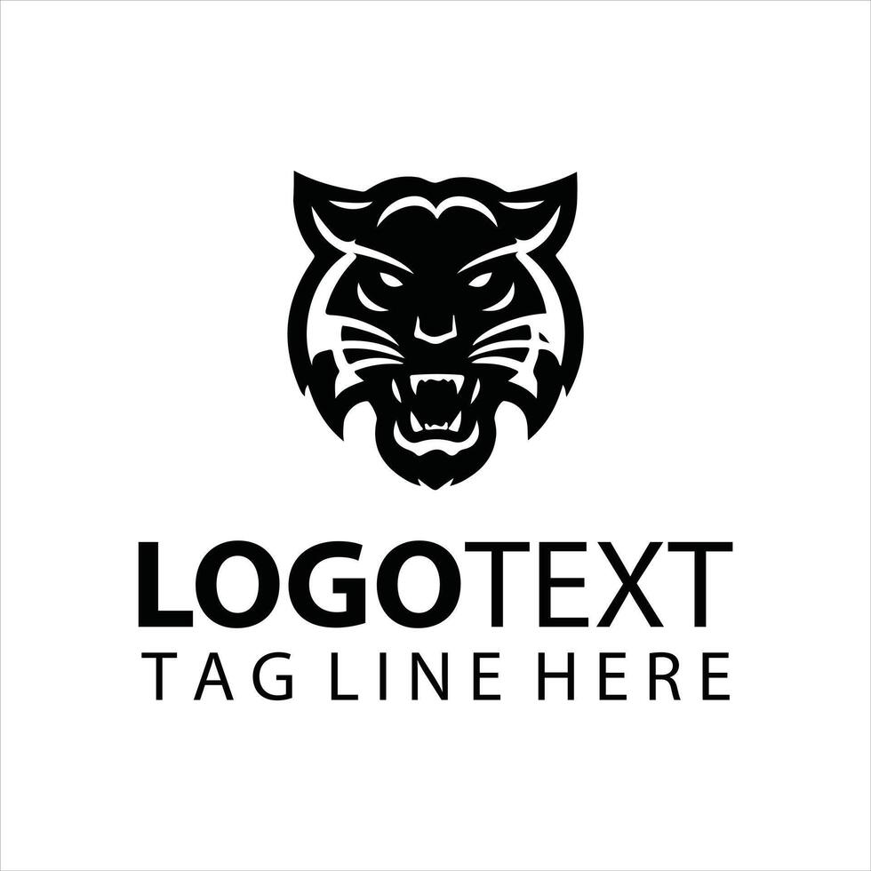 Panther Bolt Logo vector