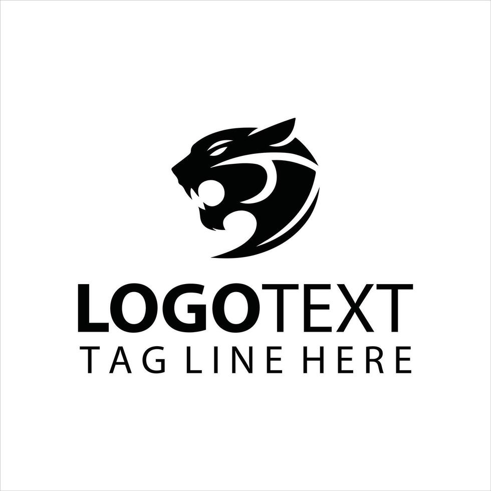 Black Whisper Panther Logo vector