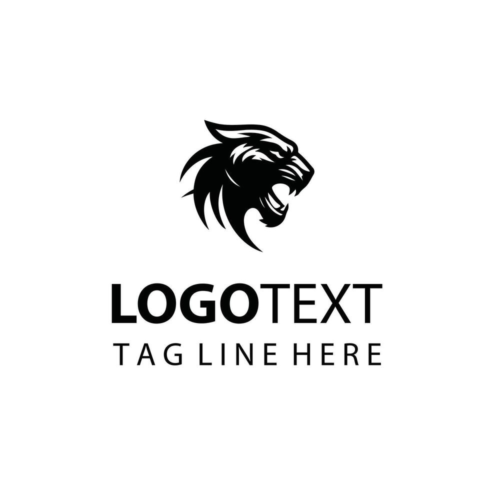 Ghost Panther Logo vector