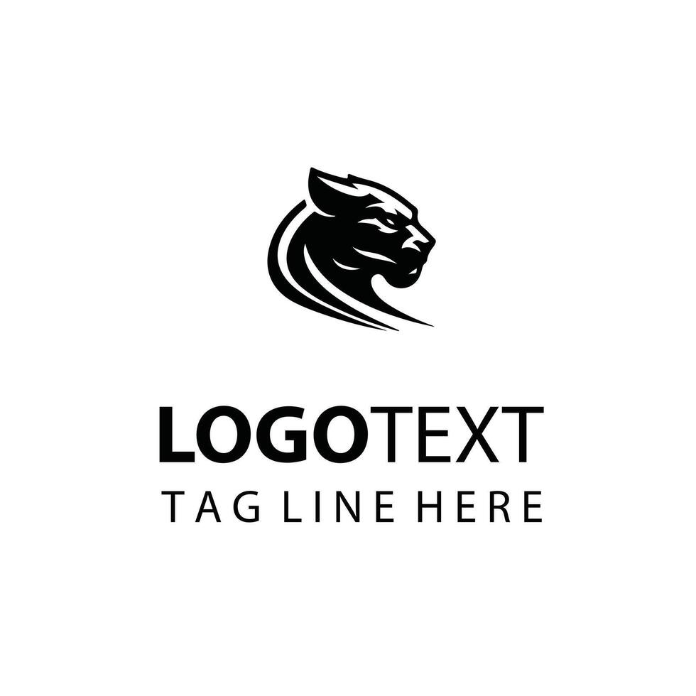 Lunar Panther Logo vector