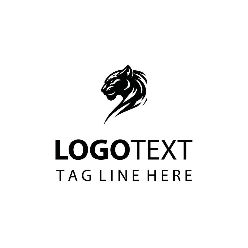Midnight Claw Panther Logo vector