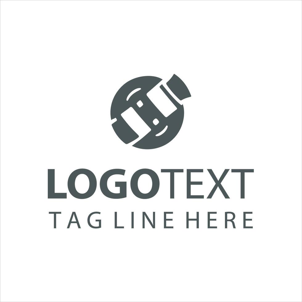 Striped Frames Film Logo vector