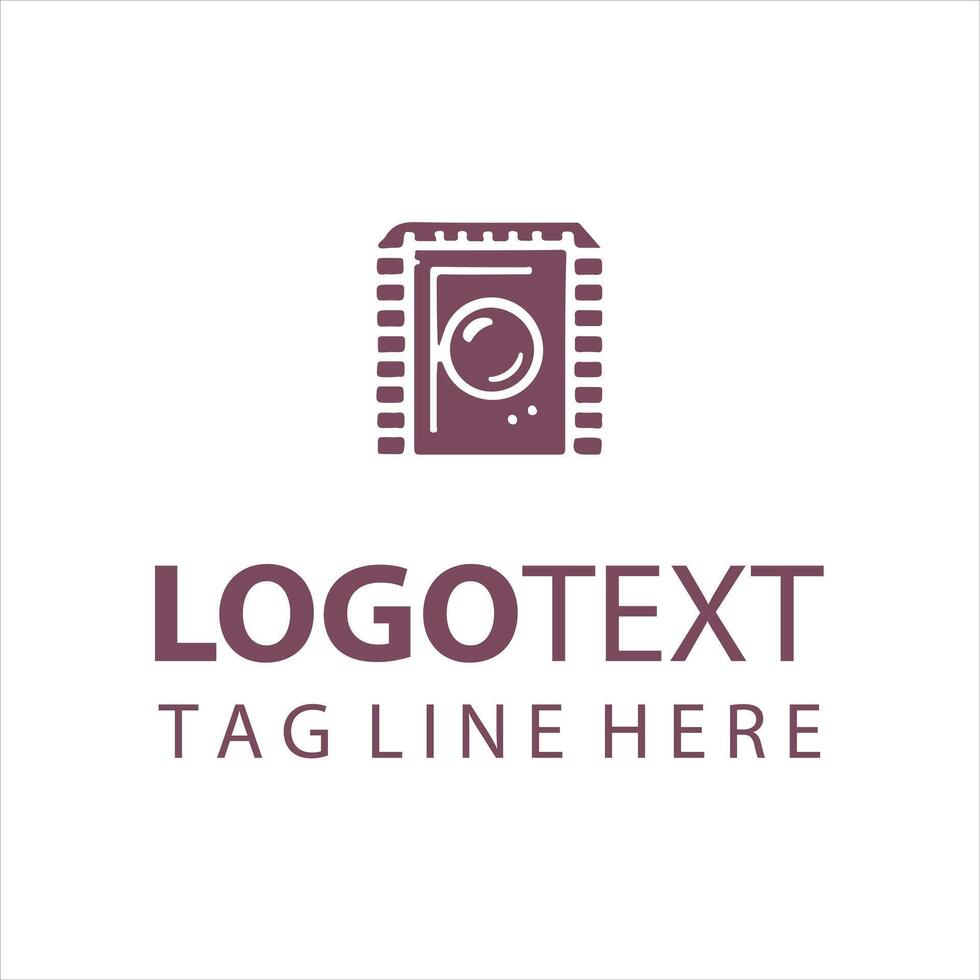 Cine Dynamo Film Strip Logo vector