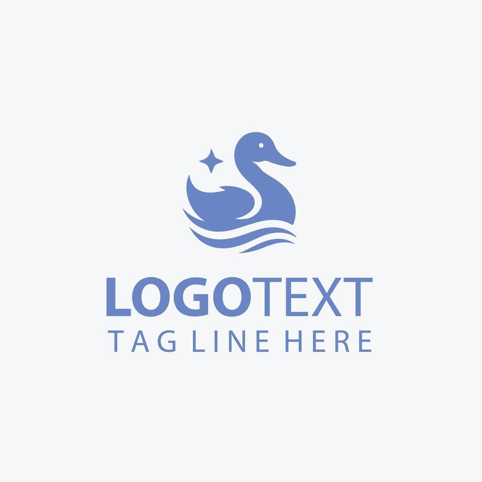 Duck Wave logo vector