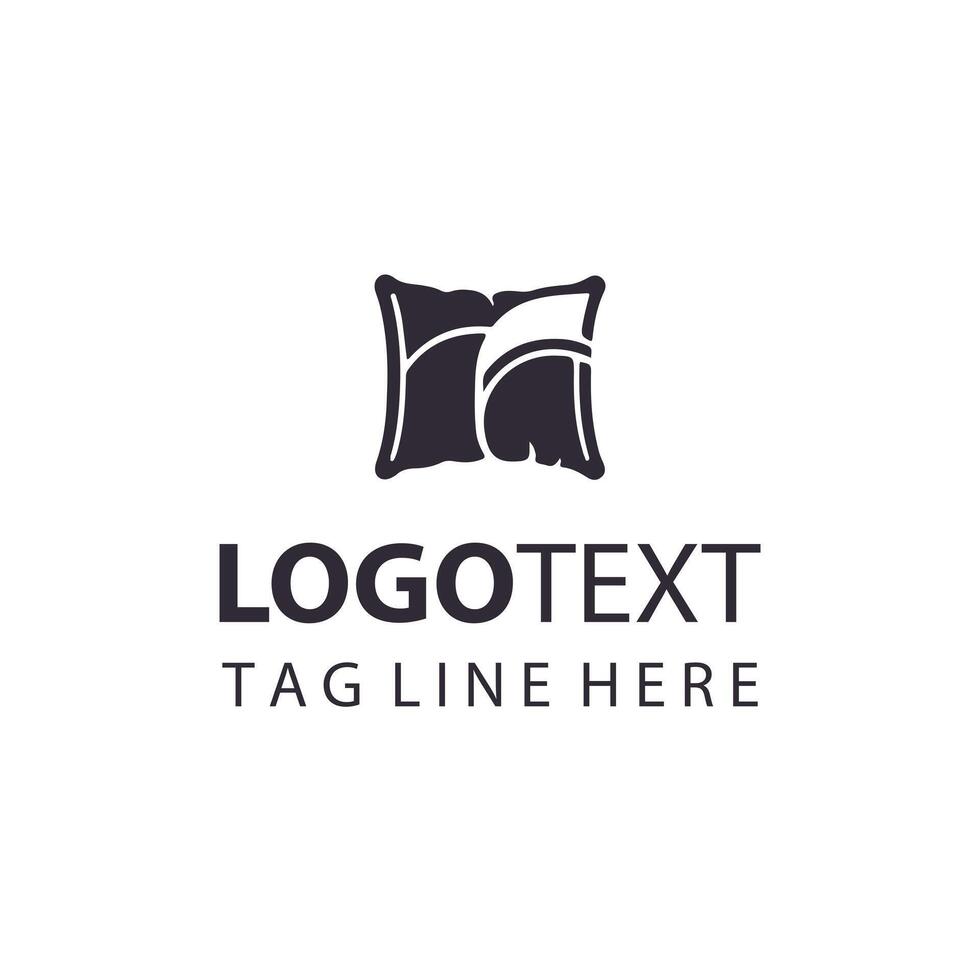 Luxe Sleep Nest Pillow Logo vector