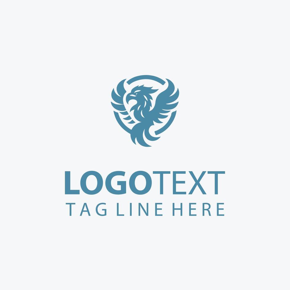 Lightning Griffin logo vector