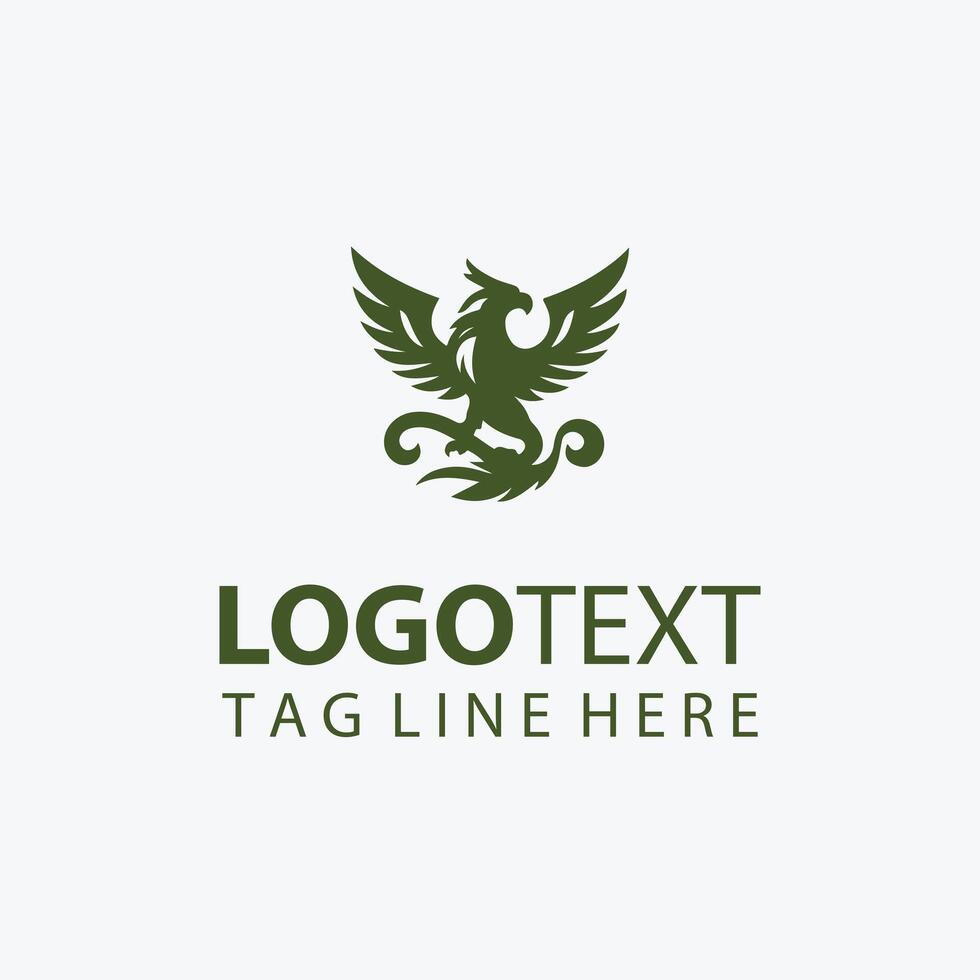 Griffin Kingdom logo vector