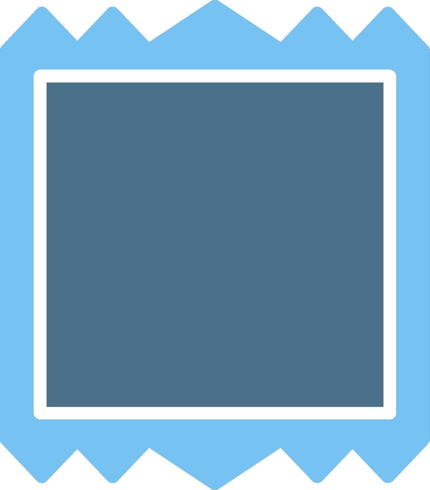 Frame Glyph Two Color Icon Design vector