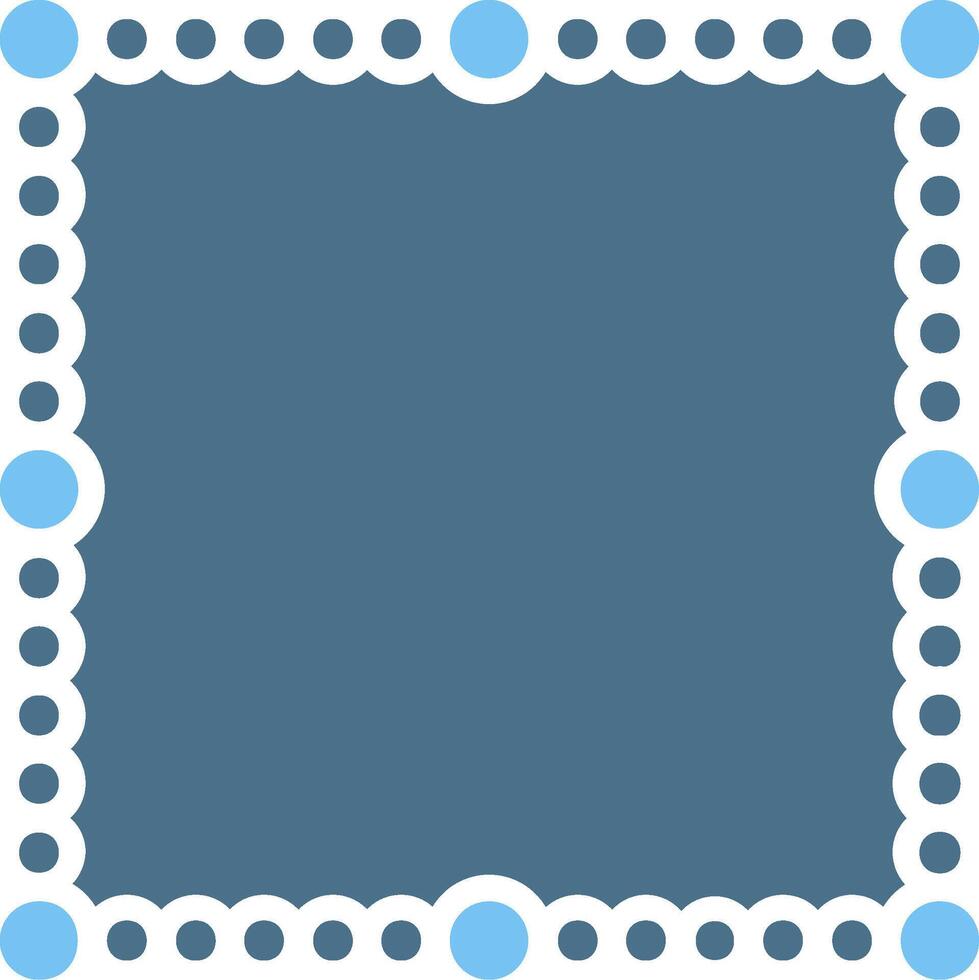 Frame Glyph Two Color Icon Design vector