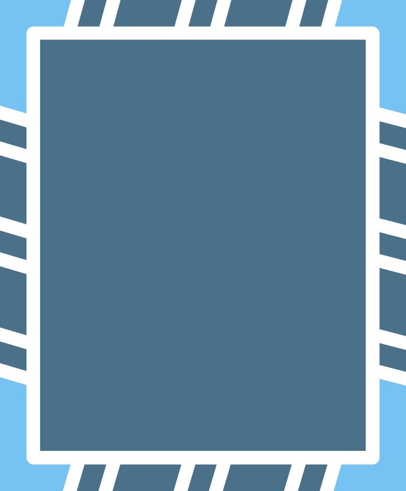 Frame Glyph Two Color Icon Design vector