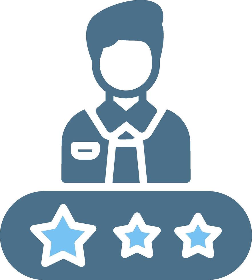 Rate Glyph Two Color Icon Design vector