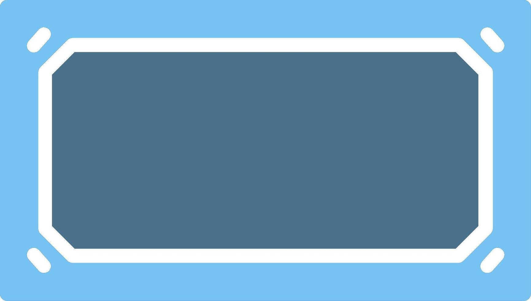 Frame Glyph Two Color Icon Design vector