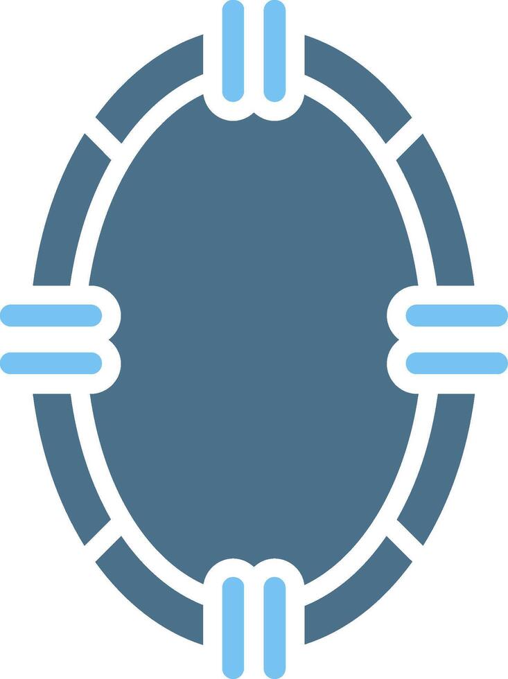 Frame Glyph Two Color Icon Design vector
