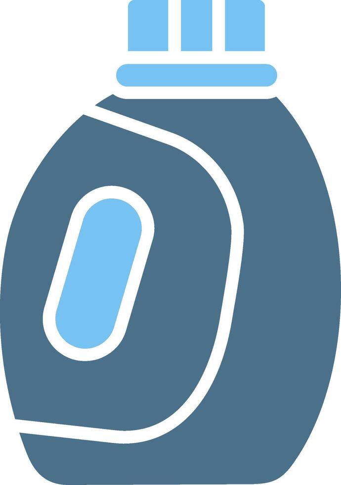 Detergent Glyph Two Color Icon Design vector