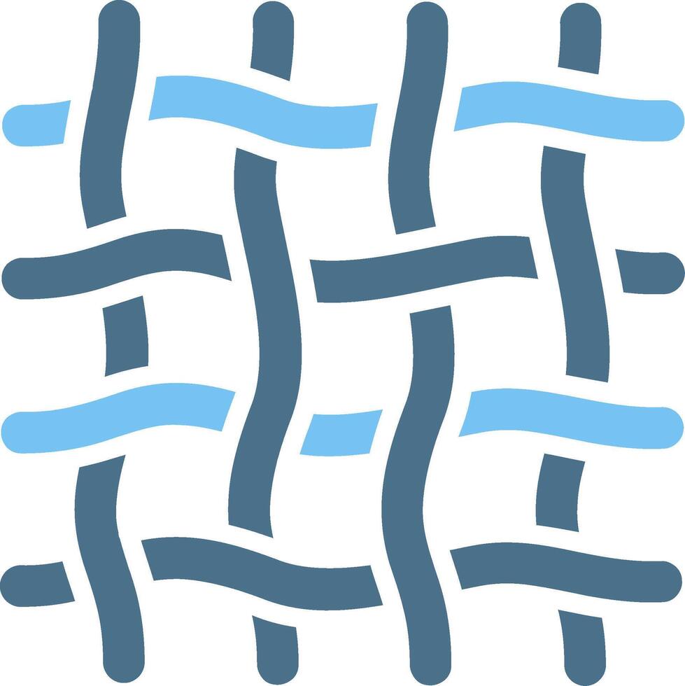 Textiles Glyph Two Color Icon Design vector