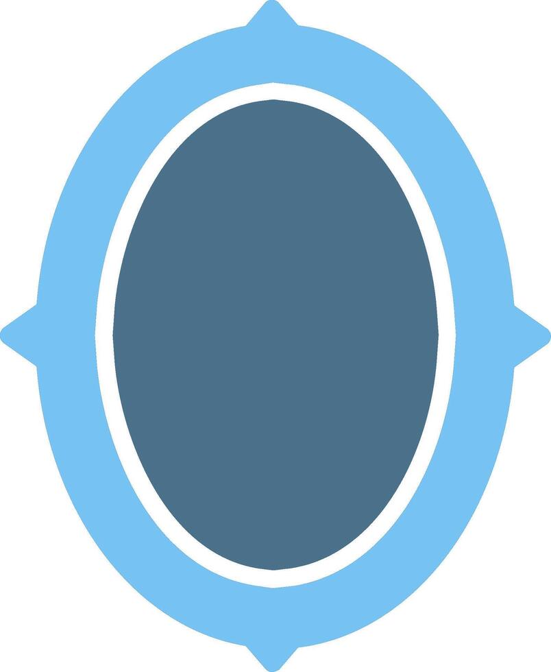 Frame Glyph Two Color Icon Design vector