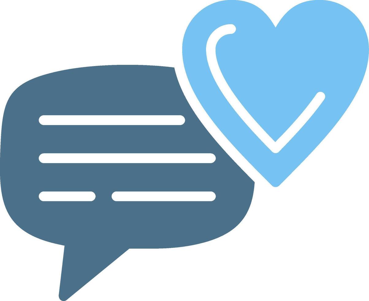 Favourite Glyph Two Color Icon Design vector
