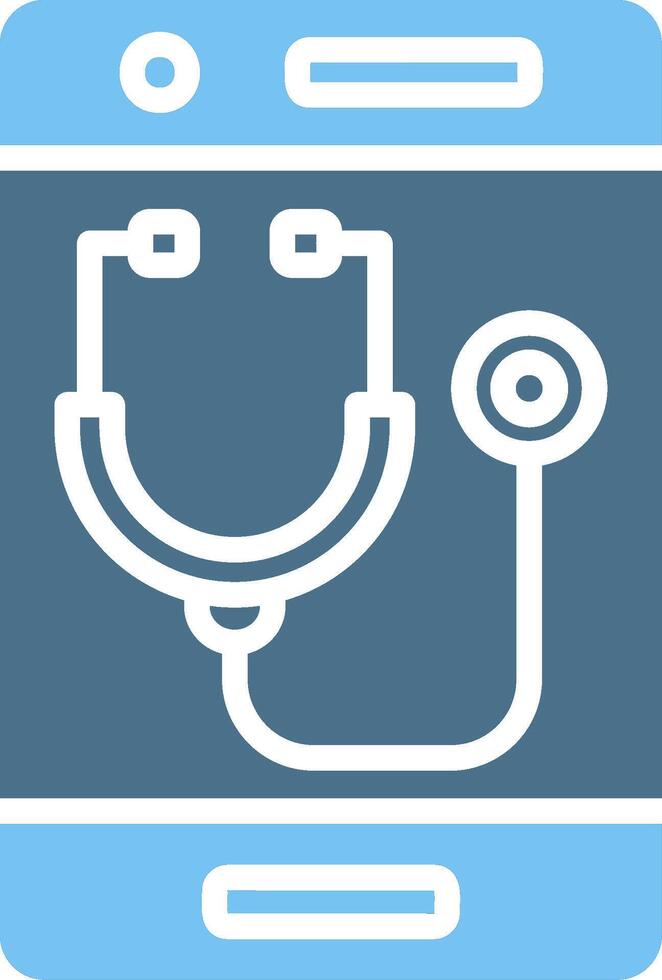 OnGlyph Two Color Healthcare Glyph Two Color Icon Design vector