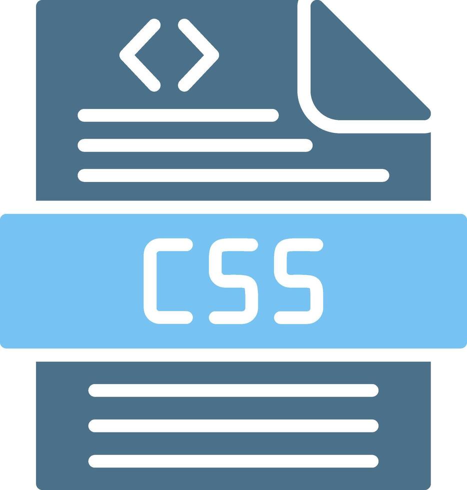 Css Glyph Two Color Icon Design 53503696 Vector Art at Vecteezy