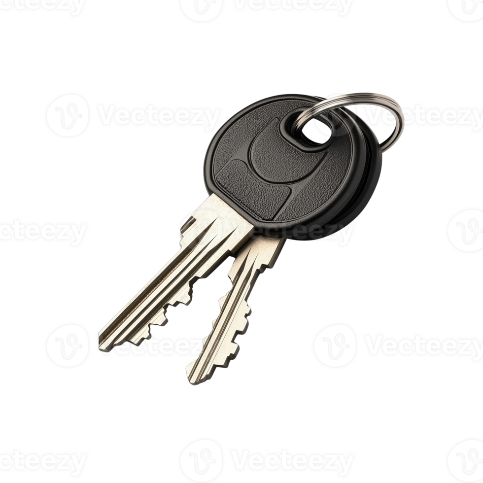 Modern Car Key Isolated for Design Projects png