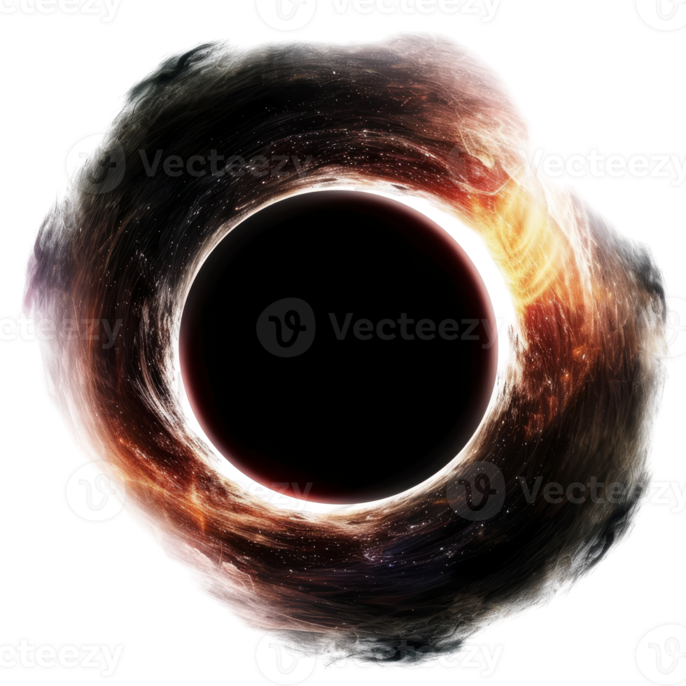 Black Hole on Isolated Background. Astronomical Cosmic Black Hole png