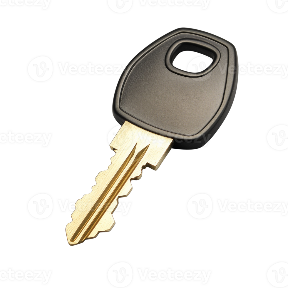 Realistic Car Key with Transparent Background png