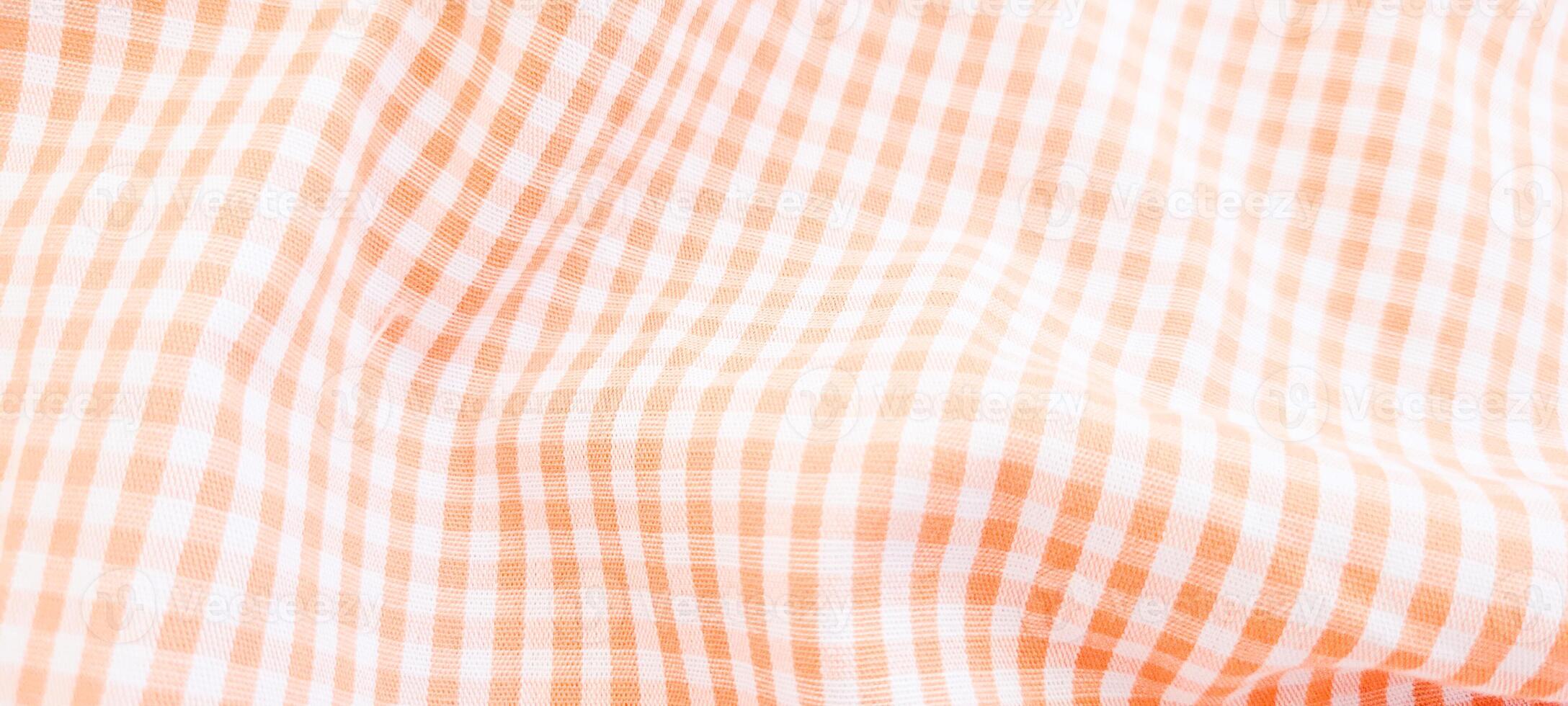 open plaid picnic blanket with ripple photo