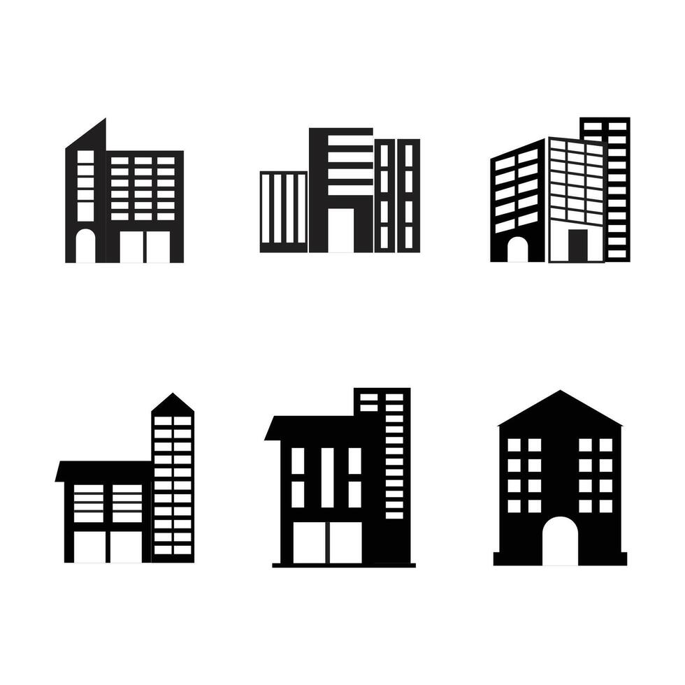 symbol design icon building mortgage vector