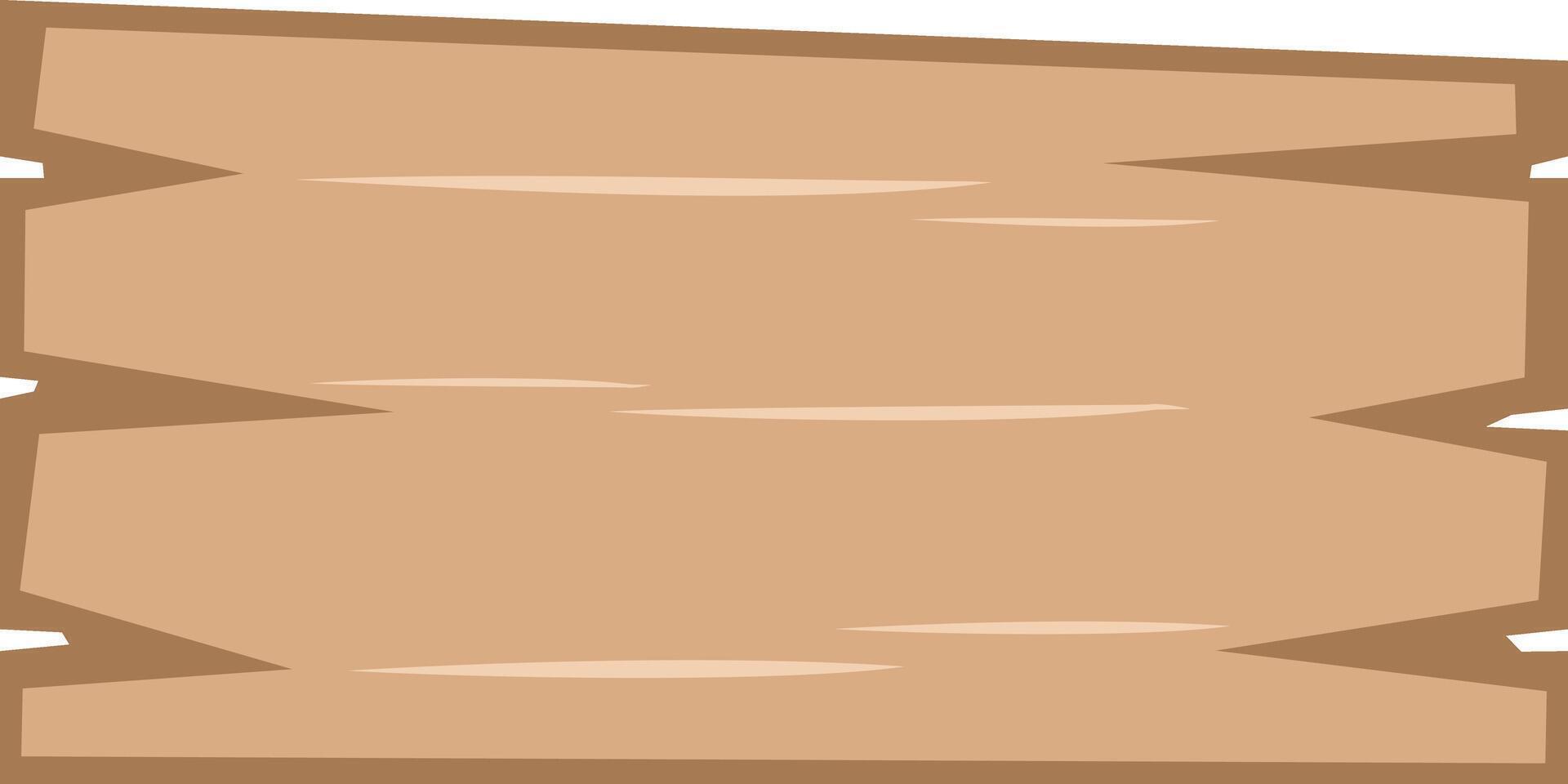 Wooden Background, Blank Wooden Board Texture. Design for Your Project vector