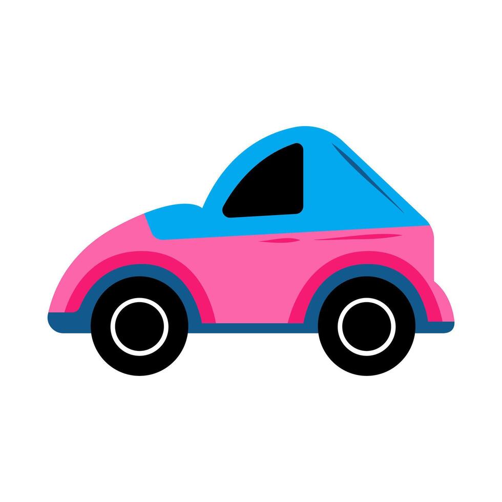 Blue Car Illustration vector
