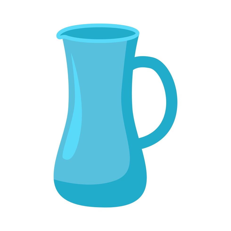 Pitcher Cartoon Illustration vector