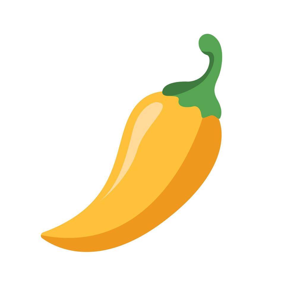 Yellow Pepper Illustration vector