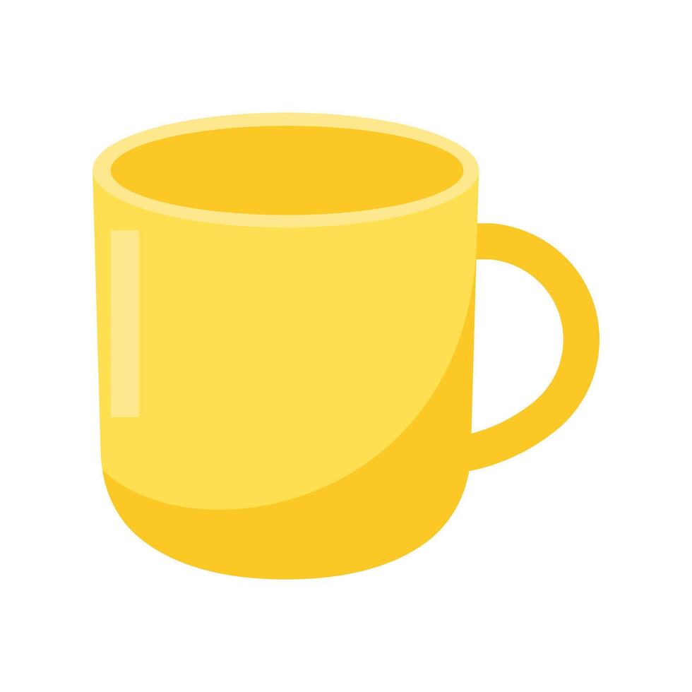Yellow Cup Illustration vector