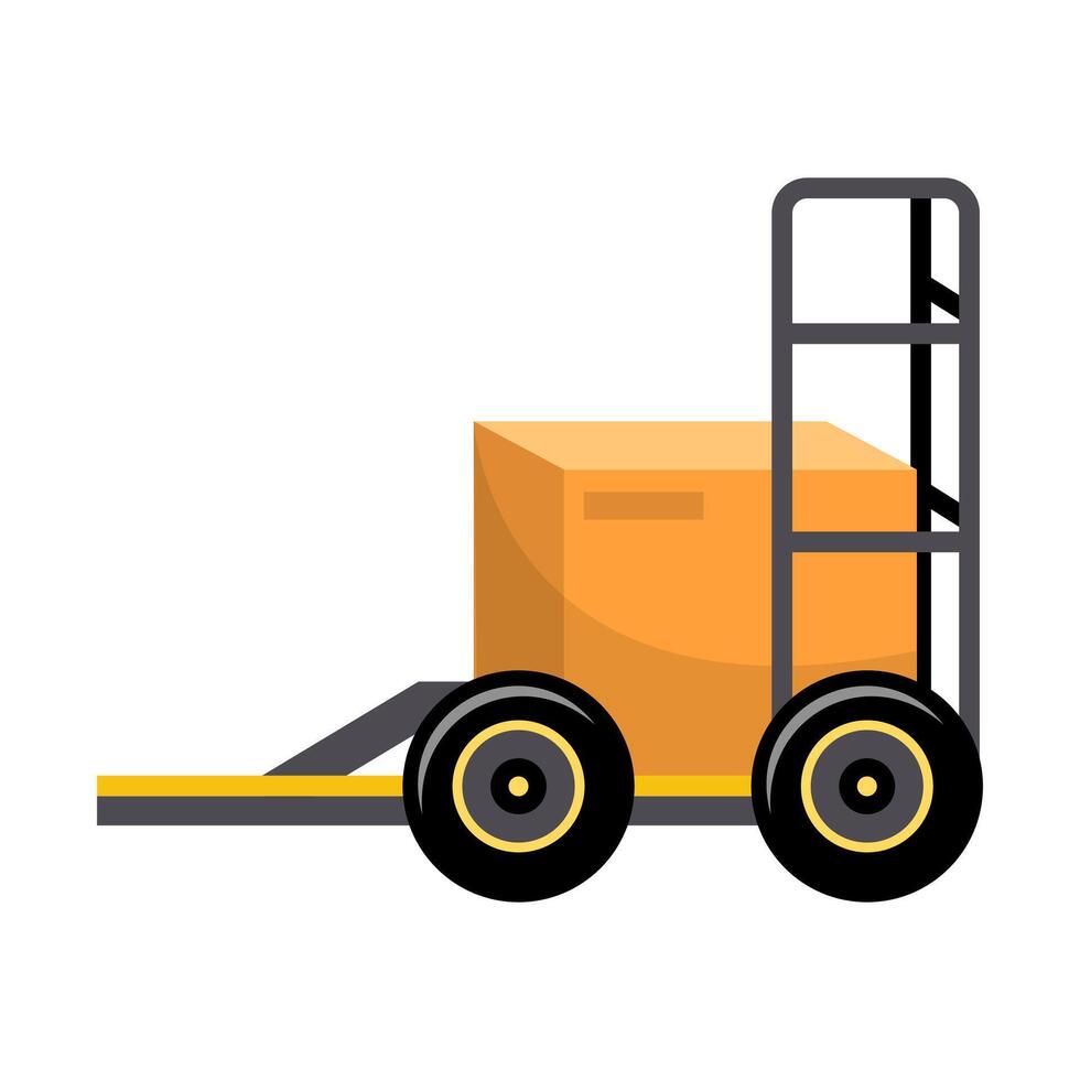 Hand Trolley Illustration vector