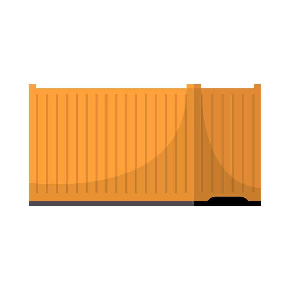 Shipping Container Illustration vector