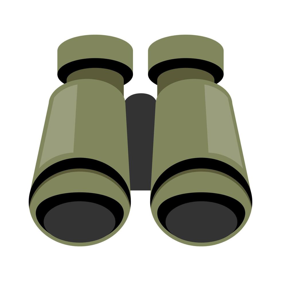 Military Binoculars Isometric vector