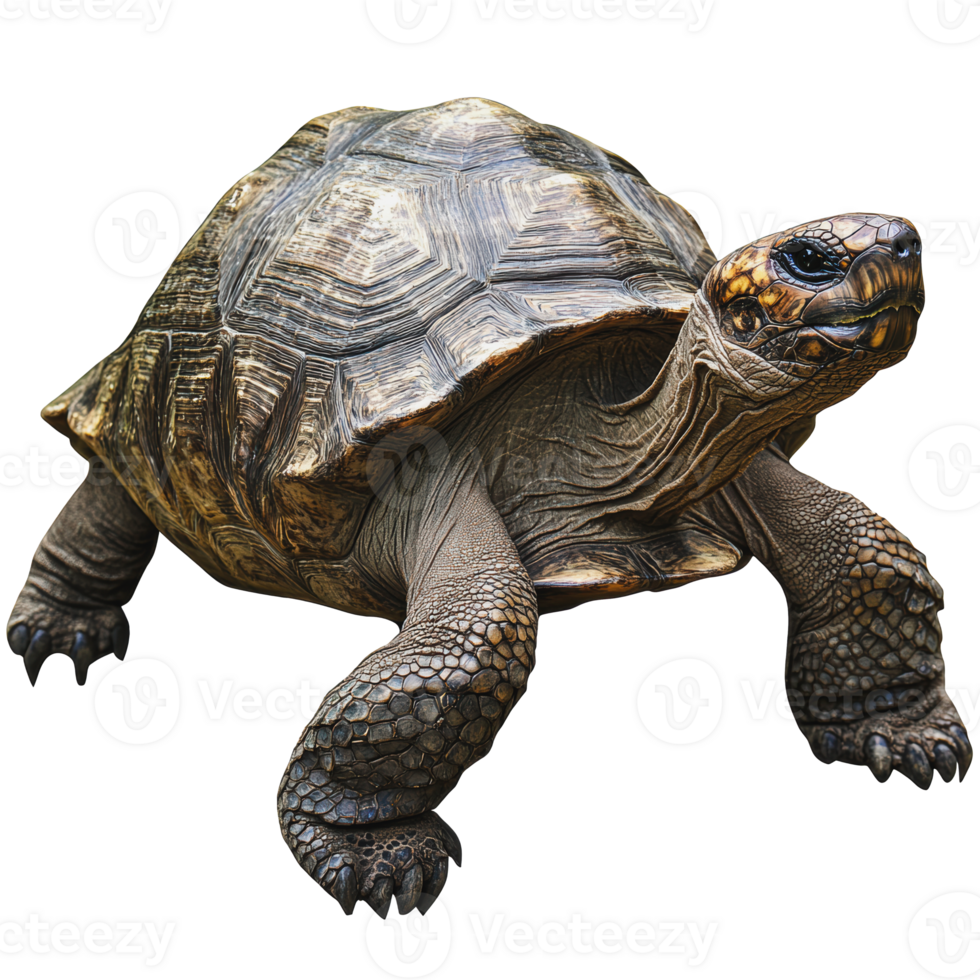 Close-up of a turtle walking on a white surface png
