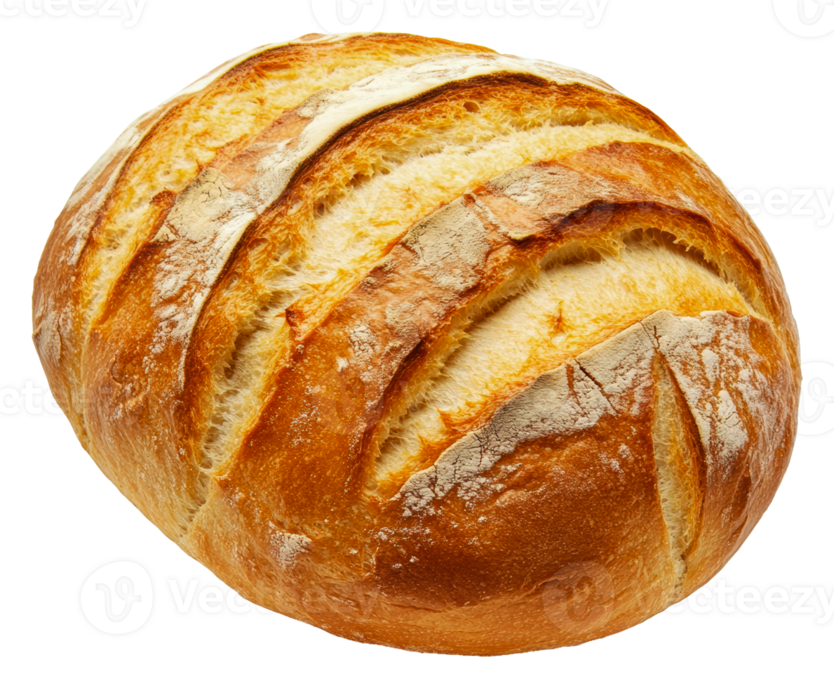 Freshly baked sourdough bread from a local bakery png